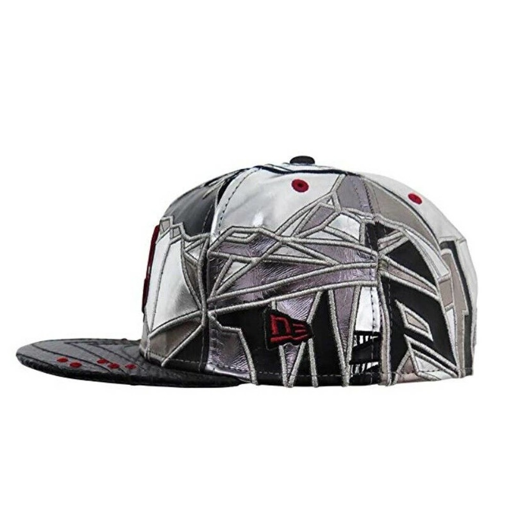 New Era Justice League DC comic Cyborg Armor Fitted 59Fifty - Sz. 7 3/8 - Picture 2 of 3